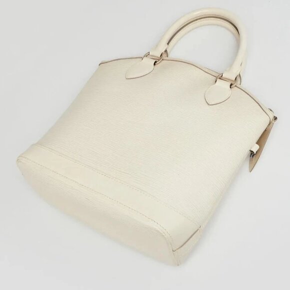 Louis Vuitton White Epi Leather Lockit PM Bag - Picture 3 of 10
